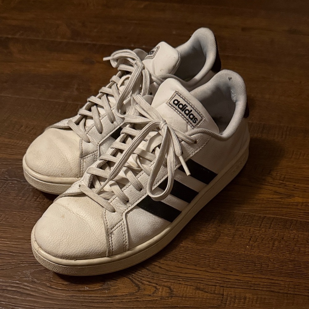 adidas White and Black Women's Sneakers